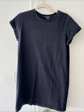 All Saints Black T-Shirt dress Sz 6